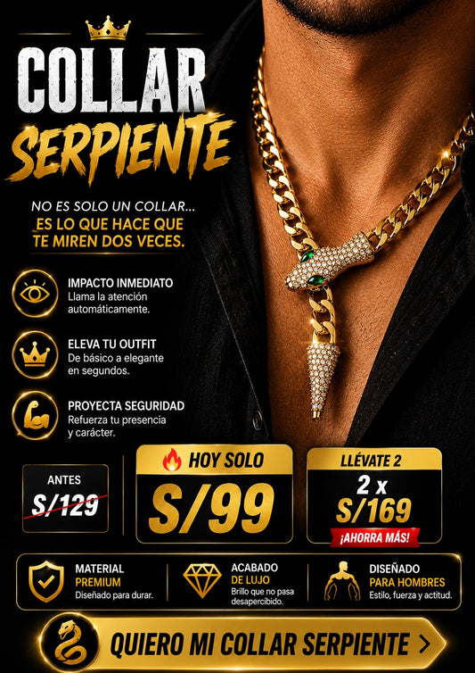 Collar serpiente