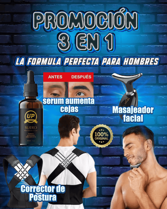 Promoción 3 en 1 Hombre