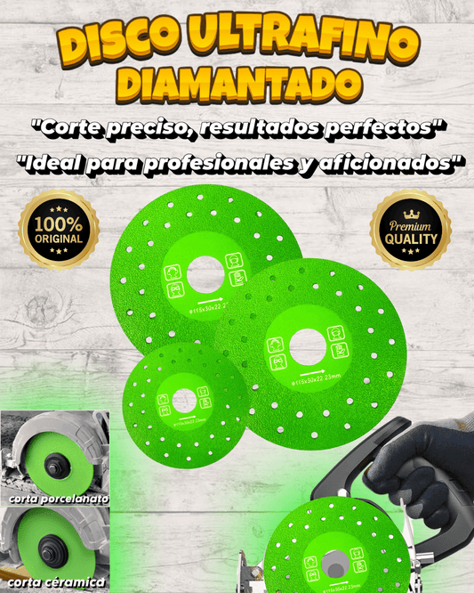 Disco Ultrafino Diamantado